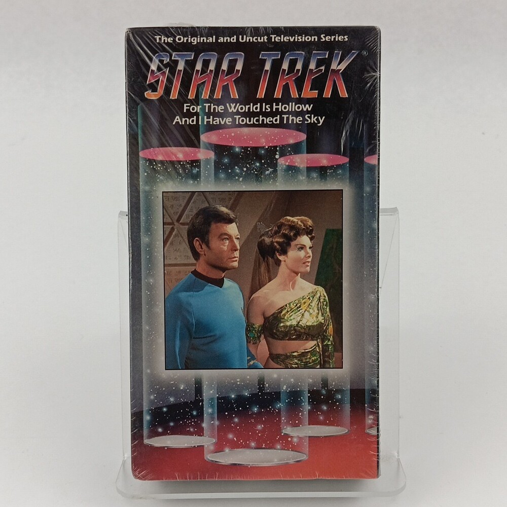 Star Trek. For The World Is Hollow And I Have Touched The Sky VHS New Sealed